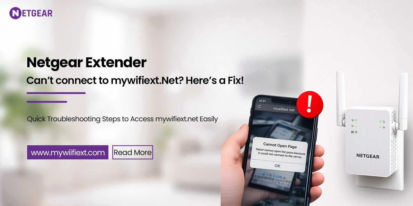 netgear extender not connecting